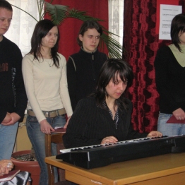 IV 2008 - Pożegnanie Kawiarenkowiczów Literackich  Piękne jest to, co właśnie staje się przeszłością