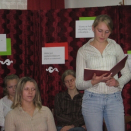 Grudzień 2005 -Wieczornica Życie nie tylko po to jest by brać 