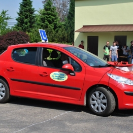 Sprawozdanie z turnieju motoryzacyjnego przeprowadzonego  w Zespole Szkół im. Jana Pawła II w Brzostku.