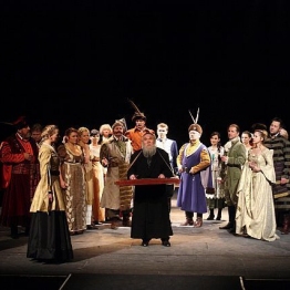 Tadeusz, Zosia i Telimena w teatrze