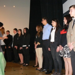 Stypendium Prezesa Rady Ministrów dla Barbary Wypasek z klasy III TŁ