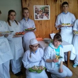 Konkurs o tytuł najlepszego  ucznia w zawodzie Kucharz rozstrzygnięty