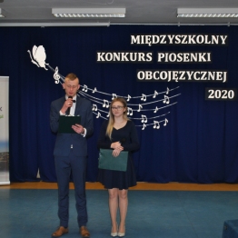 MIĘDZYSZKOLNY KONKURS PIOSENKI OBCOJĘZYCZNEJ 2020 ROZSTRZYGNIĘTY