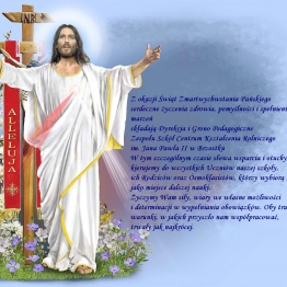 Życzenia z okazji Świąt Zmartwychwstania Pańskiego