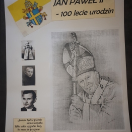 18 maja 2020  -  100 Rocznica Urodzin św. Jana Pawła II