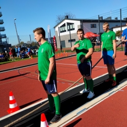 III miejsce dla chłopców ZSCKR w Brzostku na Mistrzostwach Polski Szkół Rolniczych w Przeciąganiu Liny