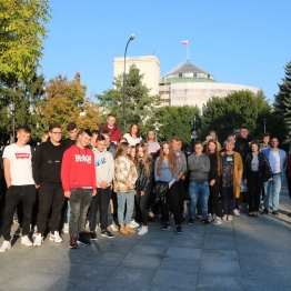 Wycieczka do Warszawy na zaproszenie posła Jana Warzechy