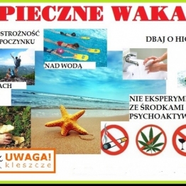 BEZPIECZNE WAKACJE