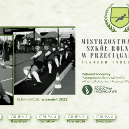MISTRZOSTWA POLSKI SZKÓŁ ROLNICZYCH W PRZECIĄGANIU LINY