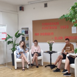 12. edycja Narodowego Czytania w Zespole Szkół CKR im. Jana Pawła II w Brzostku